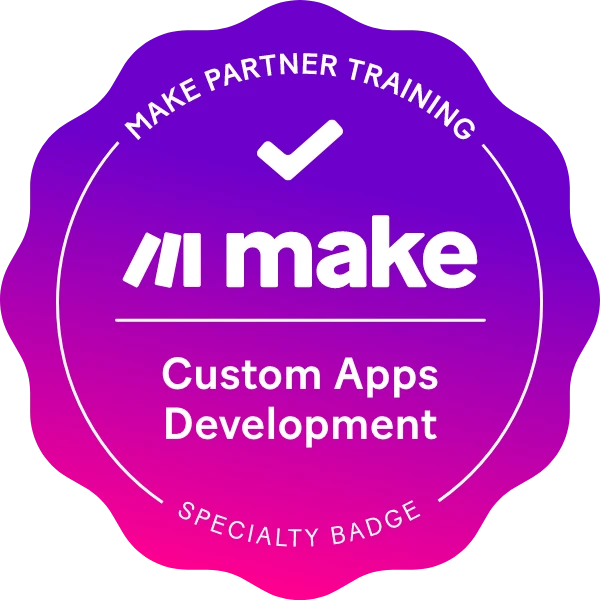 Make Certified Custom App Developer - Official. Make Custom Apps Developer - Certified